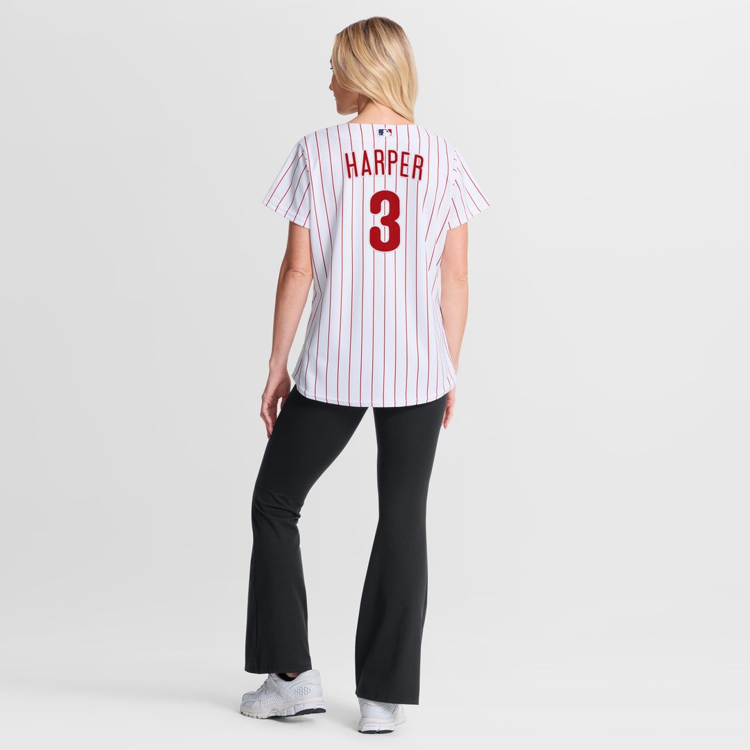 Bryce Harper Philadelphia Phillies Nike Women's Alternate Replica Jersey - Cream