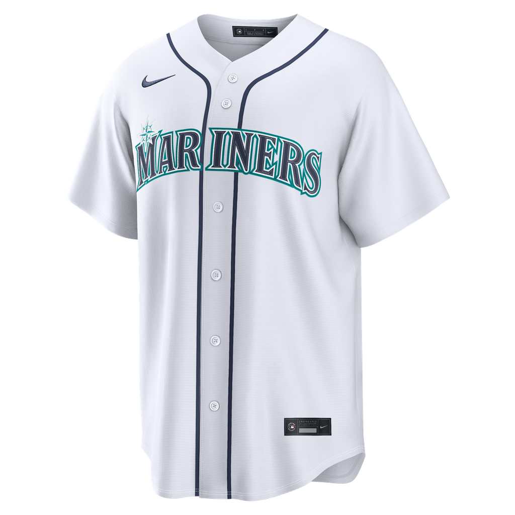 Josh Naylor Seattle Mariners Nike Home Replica Jersey - White