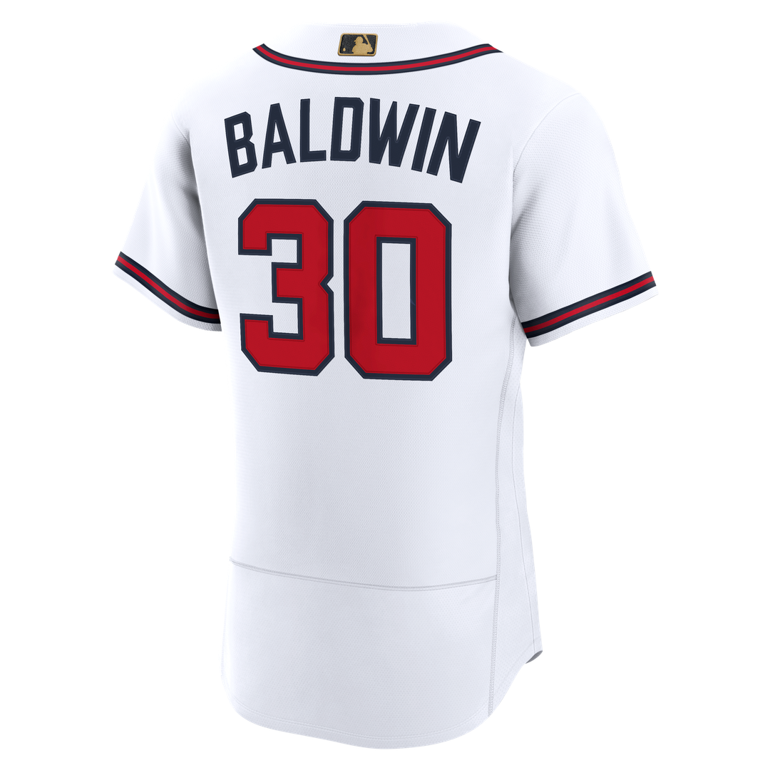 Drake Baldwin Atlanta Braves Nike MLB Awards Authentic Jersey - White