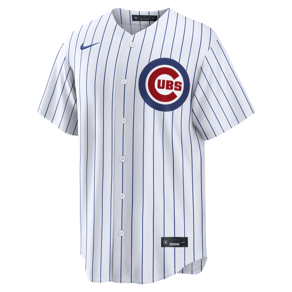 Nico Hoerner Chicago Cubs Nike Home Replica Jersey - White
