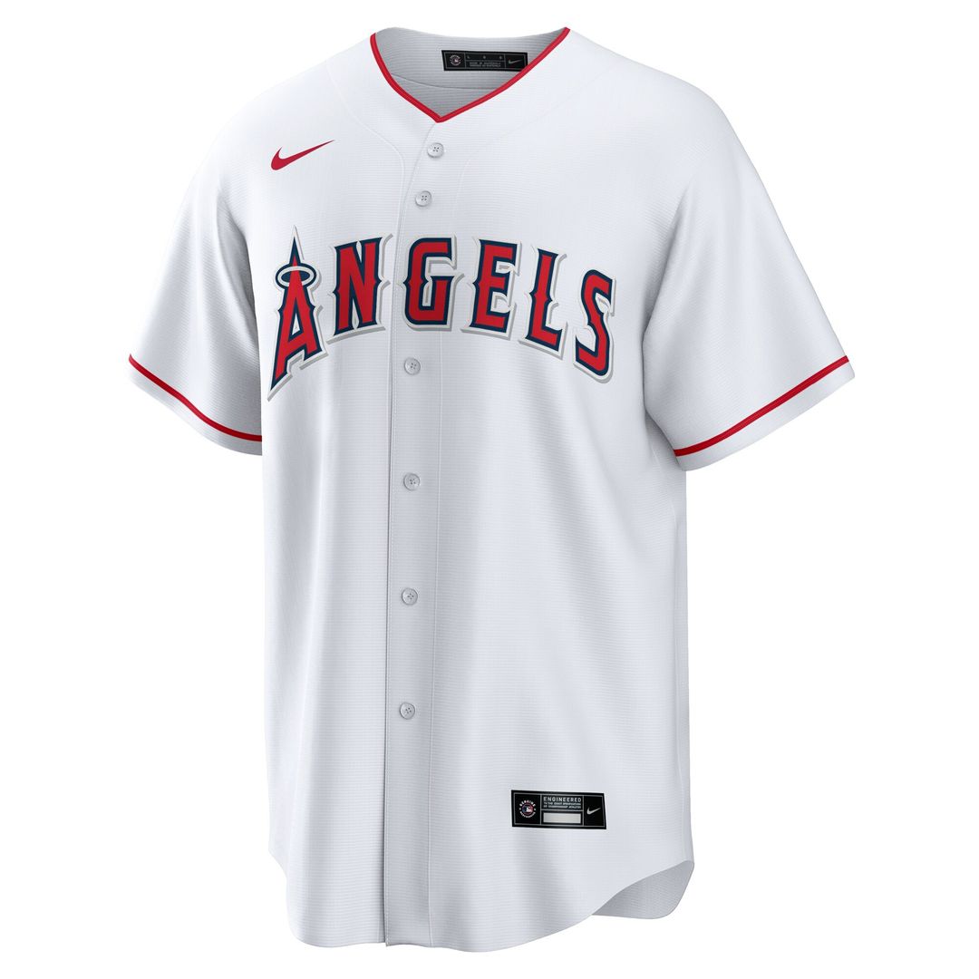 Jo Adell Los Angeles Angels Nike Home Replica Jersey - White