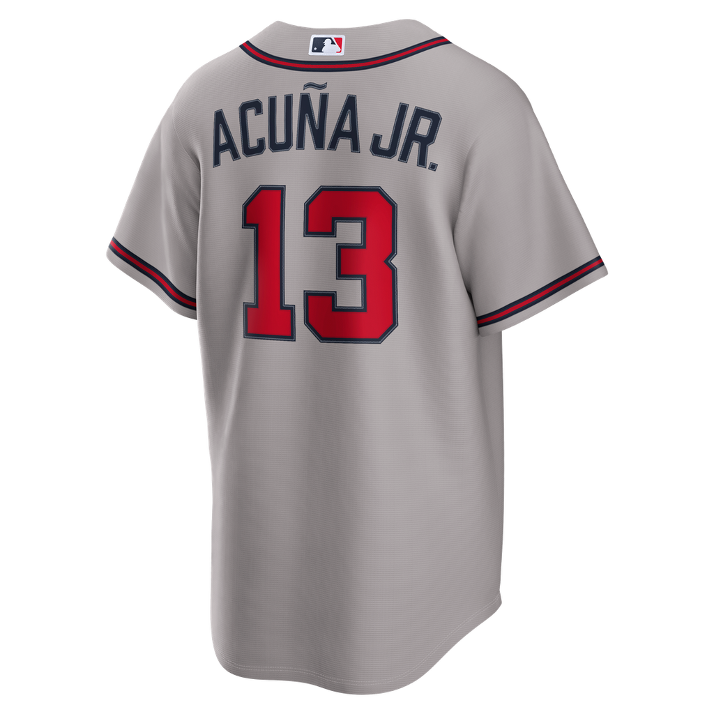 Ronald Acuña Jr. Atlanta Braves Nike Alternate Replica Jersey - Navy