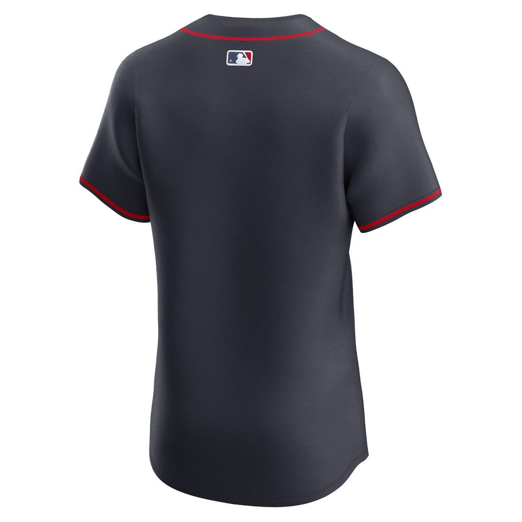 Atlanta Braves Nike Home Elite Jersey - White