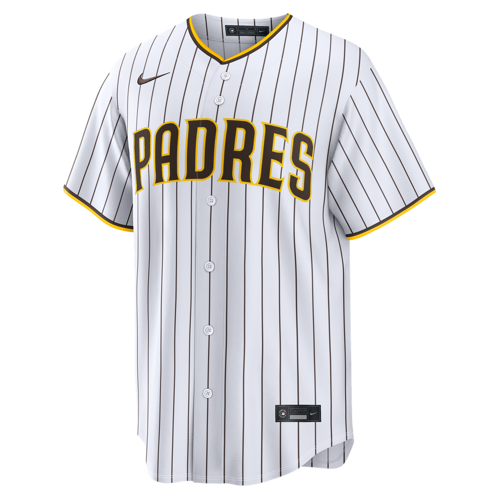 San Diego Padres Nike Home Replica Jersey - White