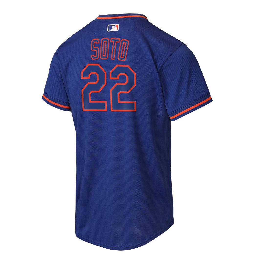 Juan Soto New York Mets Nike Youth Alternate Replica Jersey - Black