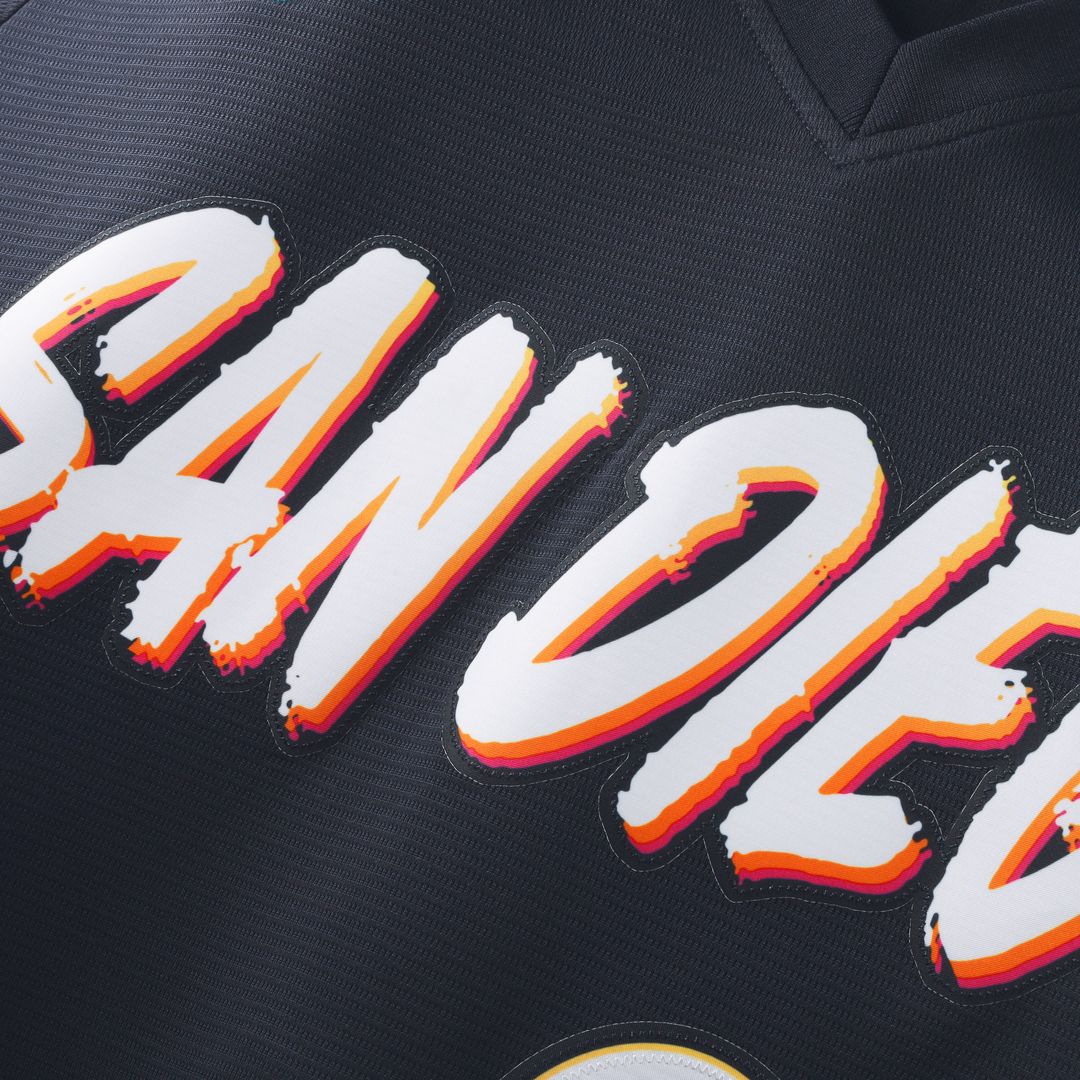 Joe Musgrove San Diego Padres Nike 2026 City Connect Stadium Jersey - Obsidian