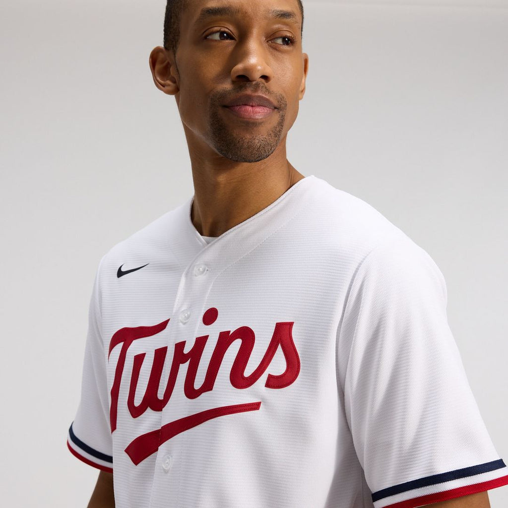 Minnesota Twins Nike Home Replica Team Jersey - White