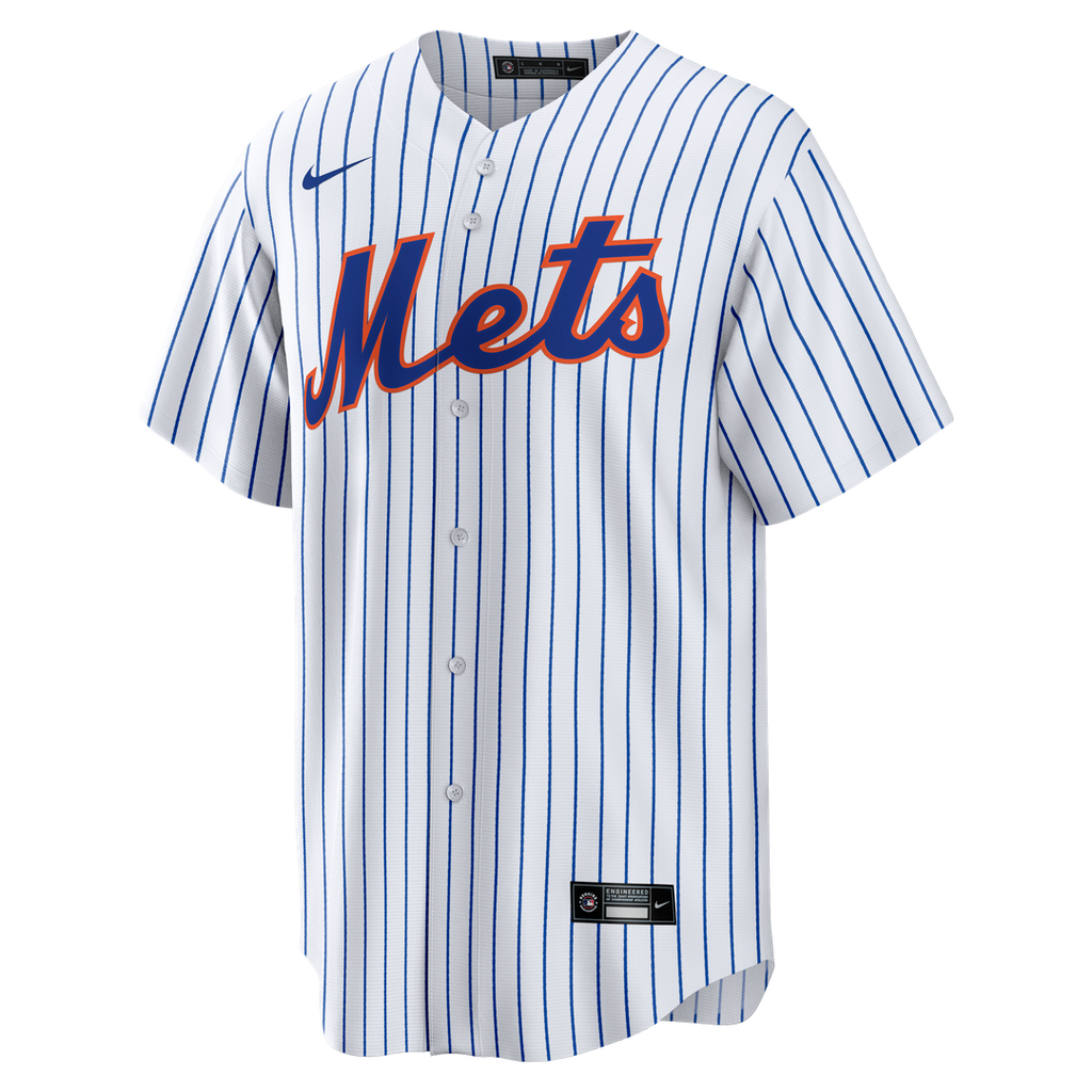 New York Mets Nike Home Big & Tall Replica Jersey - White
