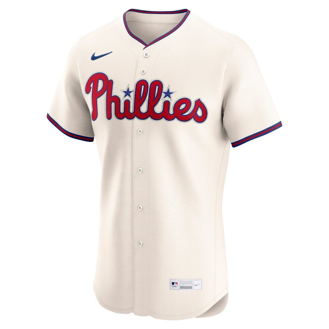 Philadelphia Phillies Nike Home Elite Jersey - White