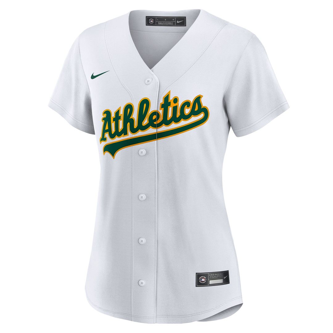 Denzel Clarke Athletics Nike Women's Home Replica Jersey - White