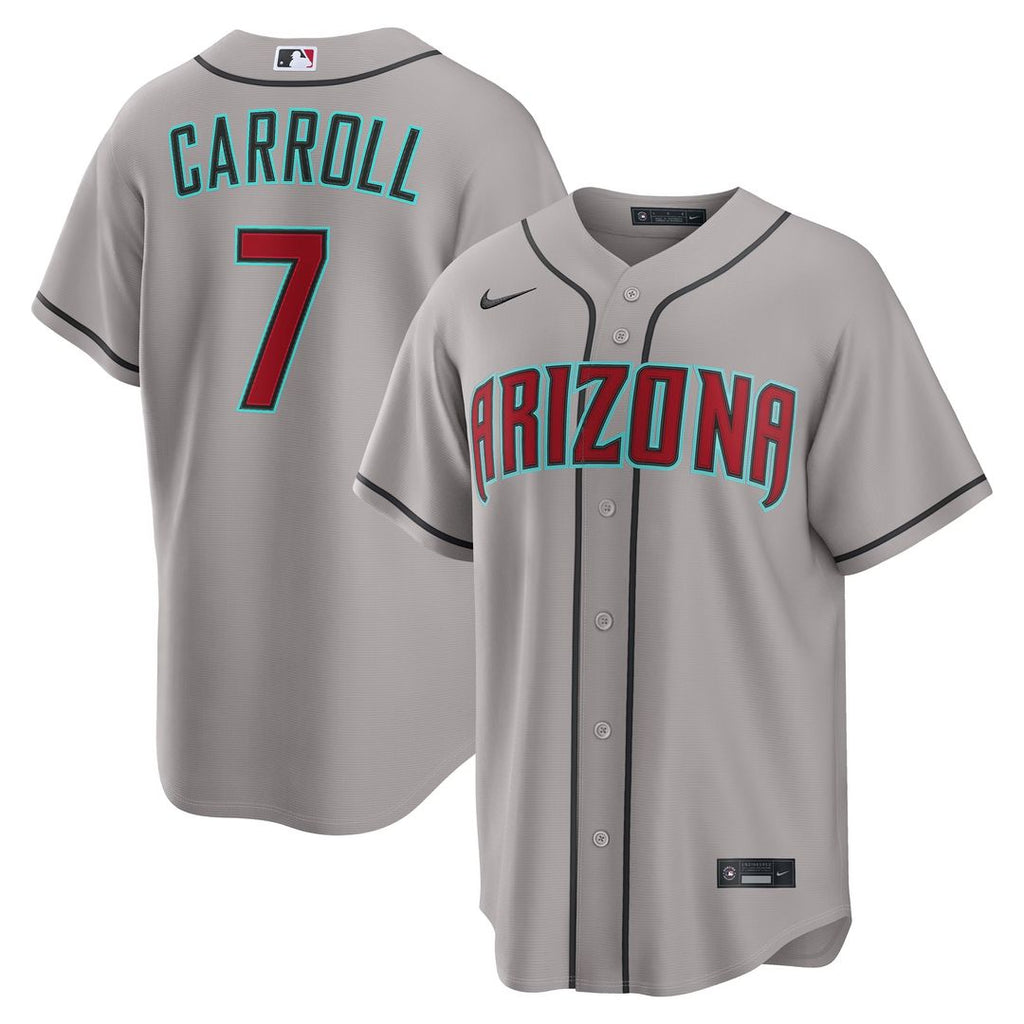 Corbin Carroll Arizona Diamondbacks Nike Road Replica Jersey - Gray