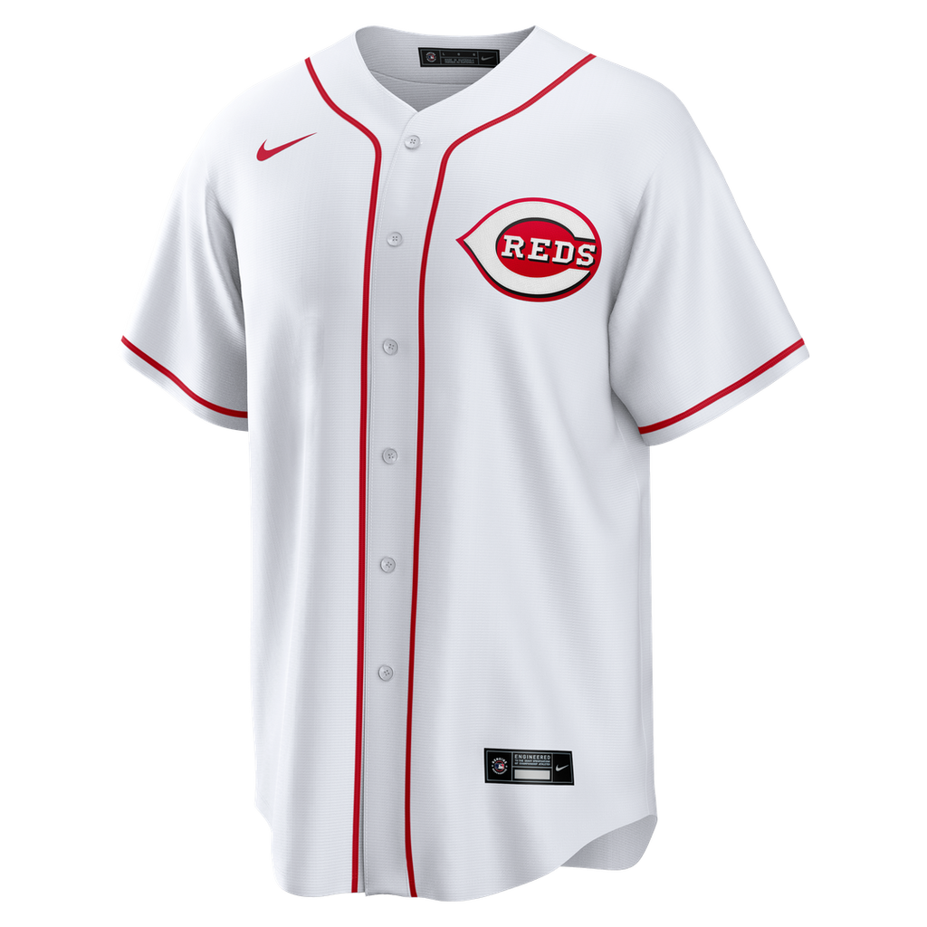 Ken Griffey Jr. Cincinnati Reds Nike Home Retired Player Replica Jersey - White