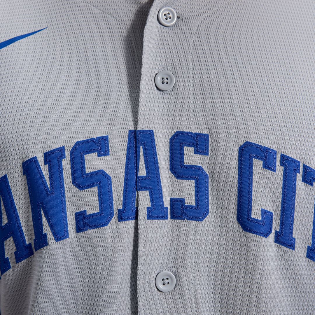 Bobby Witt Jr. Kansas City Royals Nike Road Replica Jersey - Gray