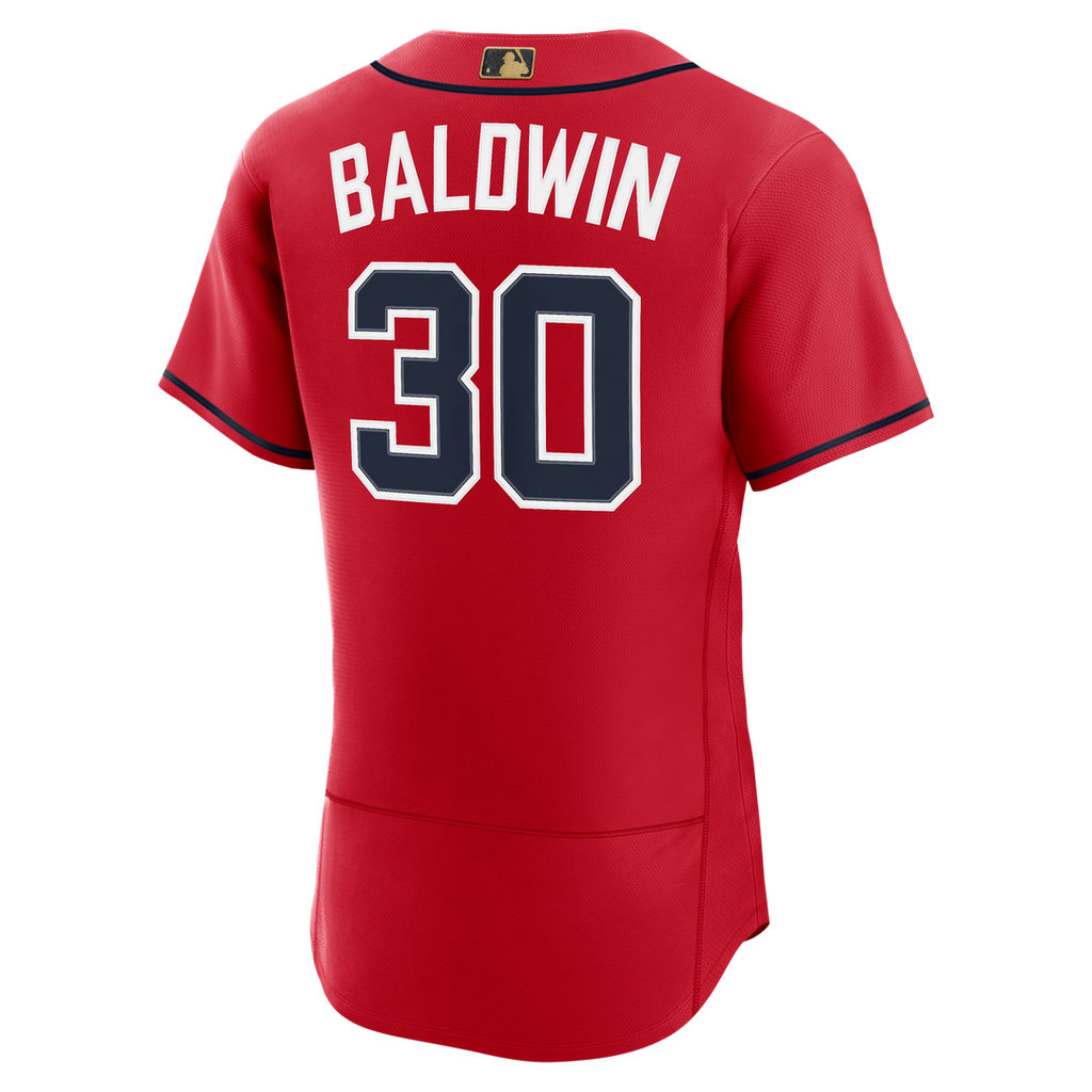 Drake Baldwin Atlanta Braves Nike MLB Awards Authentic Jersey - Red