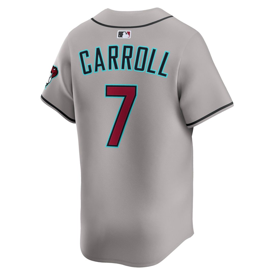 Corbin Carroll Arizona Diamondbacks Nike Road Limited Player Jersey - Gray