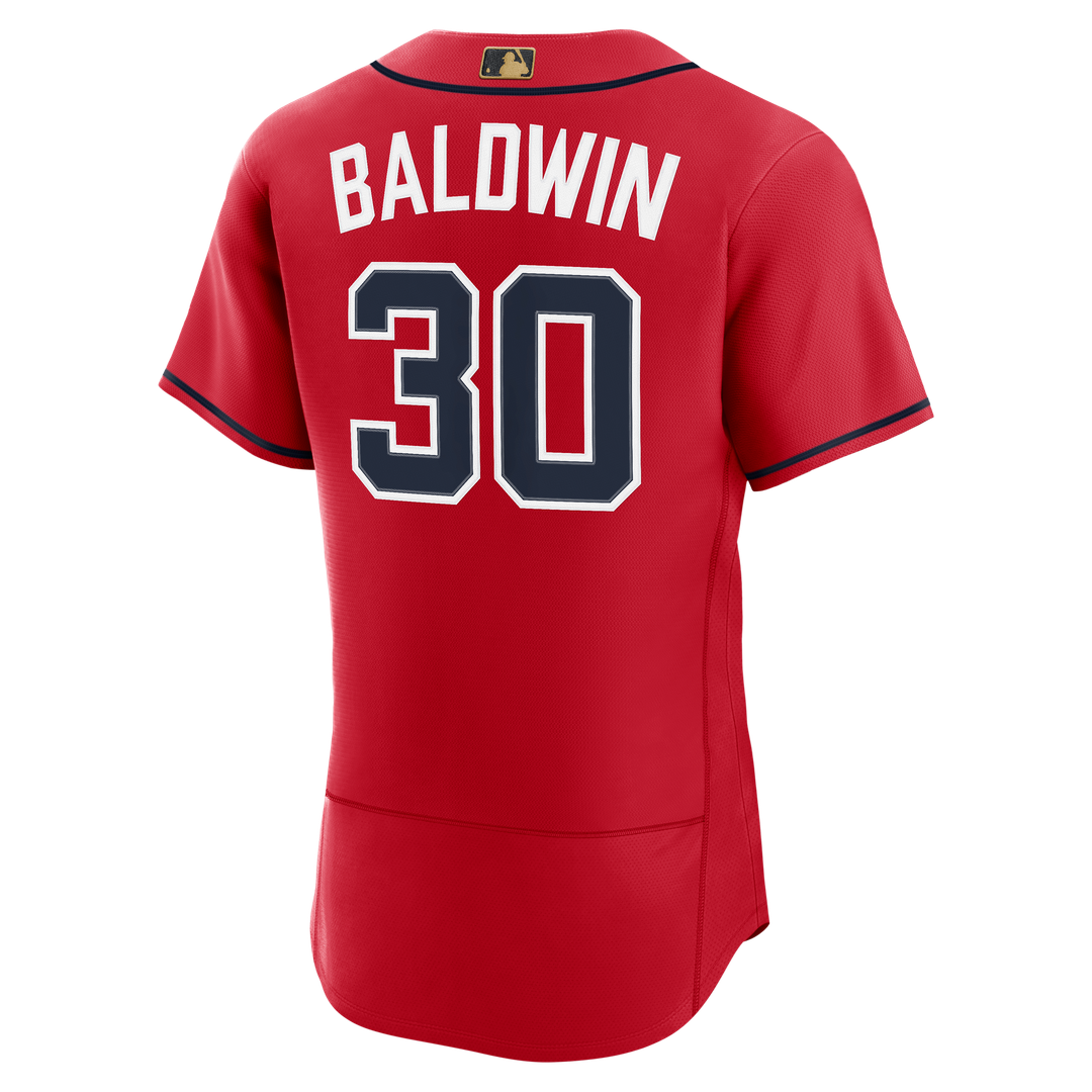 Drake Baldwin Atlanta Braves Nike MLB Awards Authentic Jersey - Red
