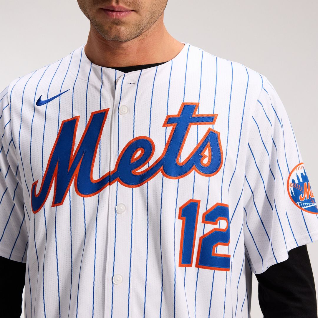Francisco Lindor New York Mets Nike Home Limited Jersey - White