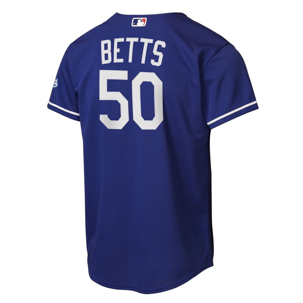 Mookie Betts Los Angeles Dodgers Nike Youth Home Stadium Jersey - White