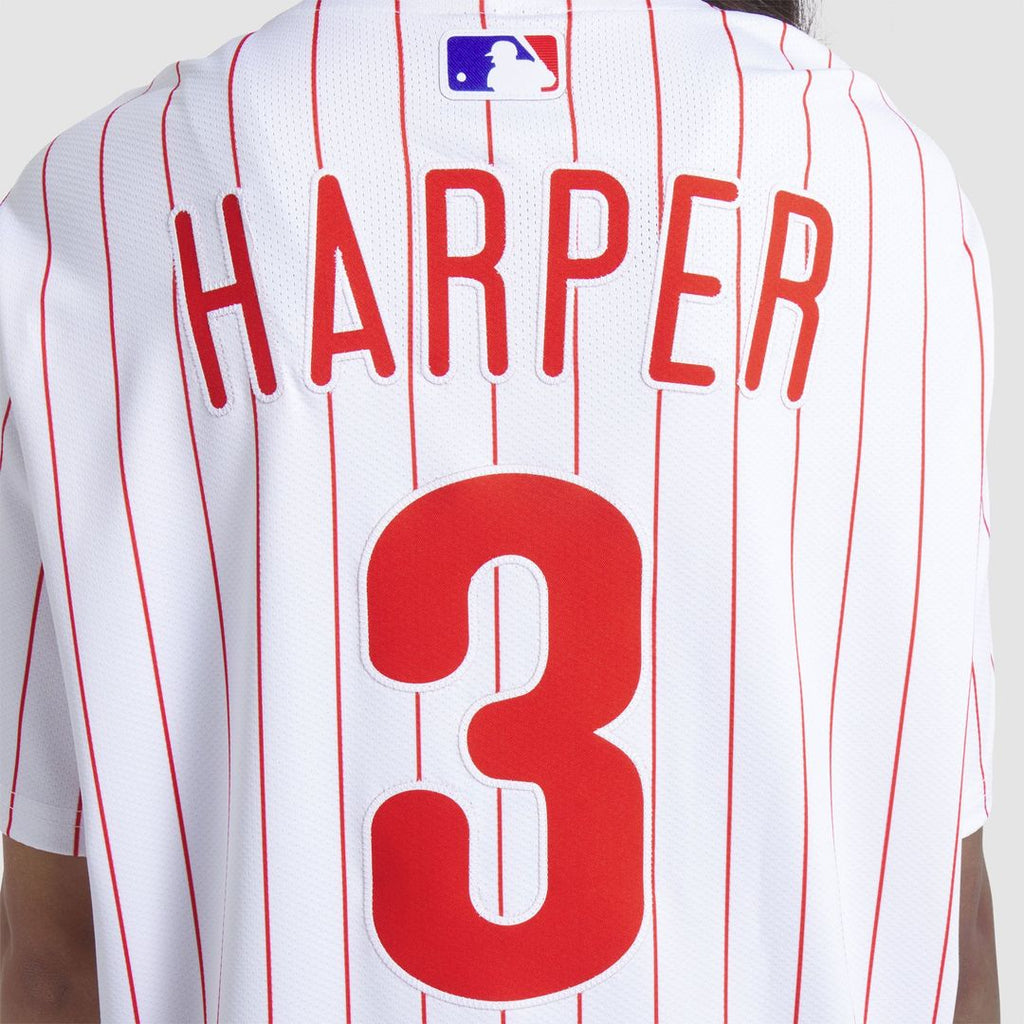 Bryce Harper Philadelphia Phillies Nike Home Elite Jersey - White