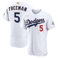 Freddie Freeman Los Angeles Dodgers Nike 2026 Gold Collection Authentic Jersey - White