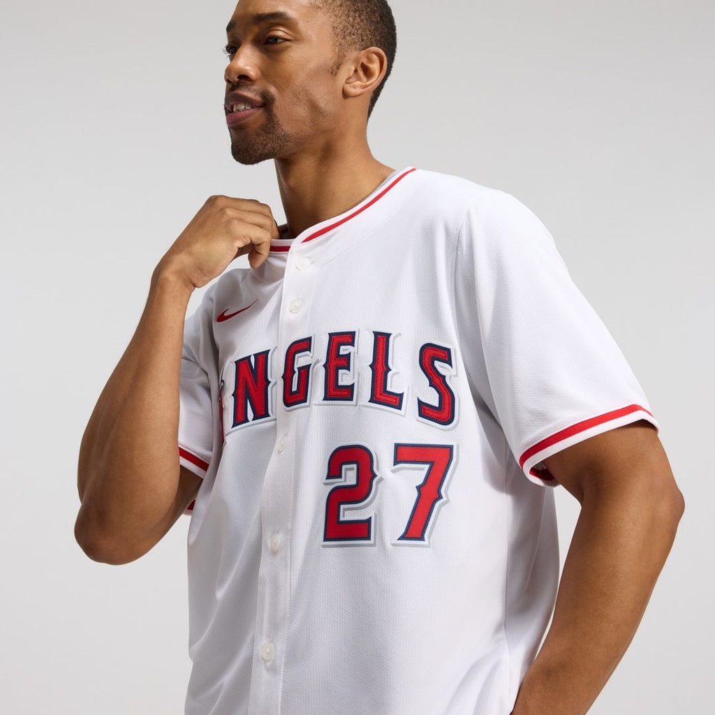 Mike Trout Los Angeles Angels Nike Home Limited Player Jersey - White