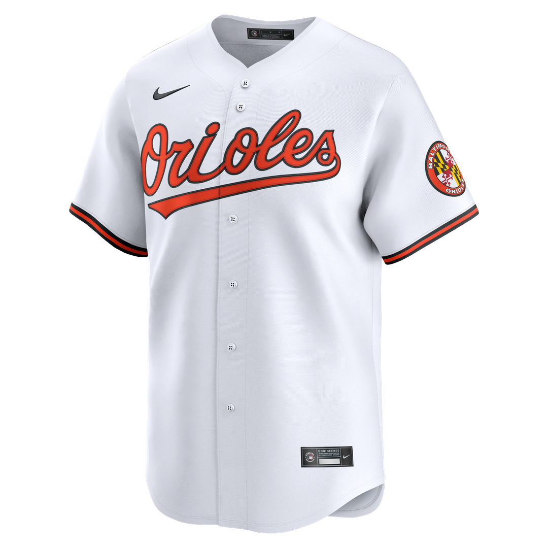 Baltimore Orioles Nike Home Limited Jersey - White