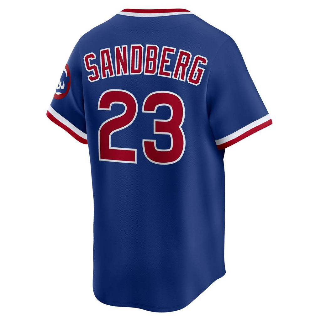 Ryne Sandberg Chicago Cubs Nike Throwback Cooperstown Collection Limited Jersey - White