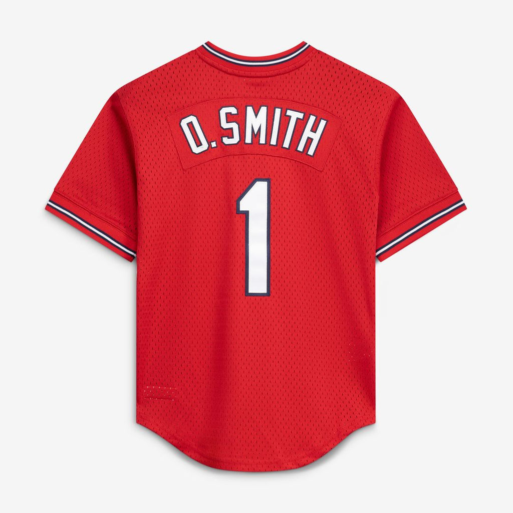 Ozzie Smith St. Louis Cardinals Mitchell & Ness Authentic Batting Practice Jersey - Navy
