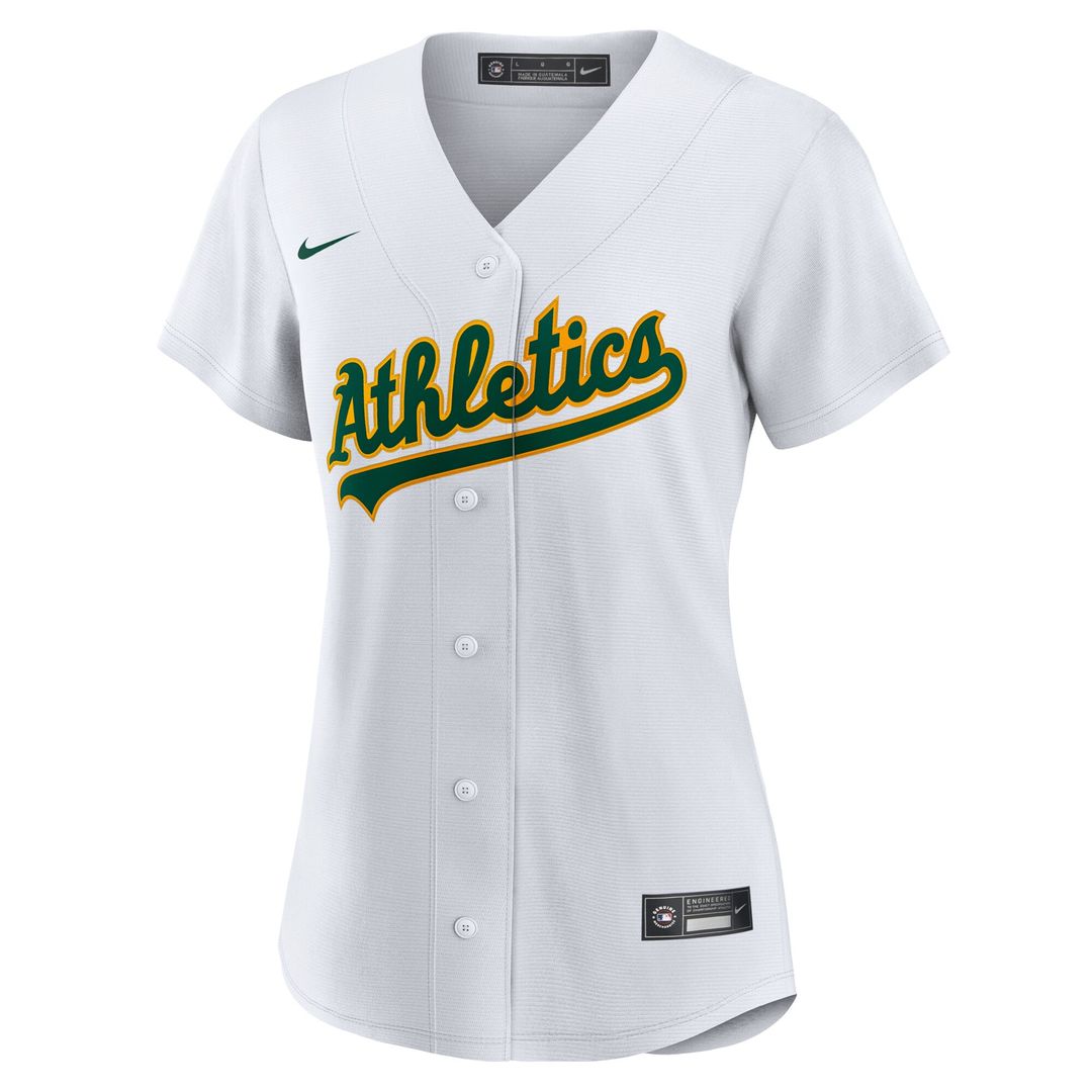 Shea Langeliers Athletics Nike Women's Home Replica Jersey - White
