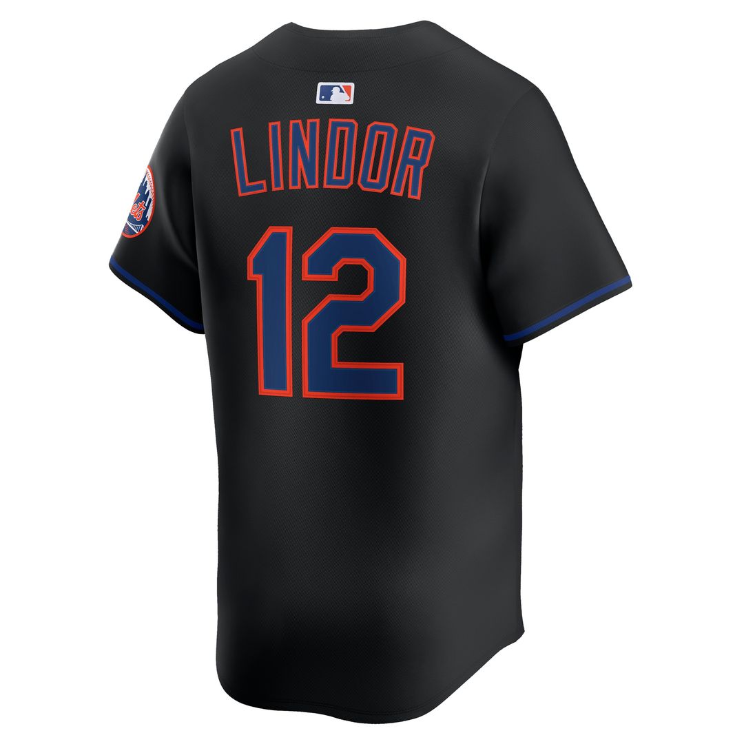 Francisco Lindor New York Mets Nike Home Limited Jersey - White