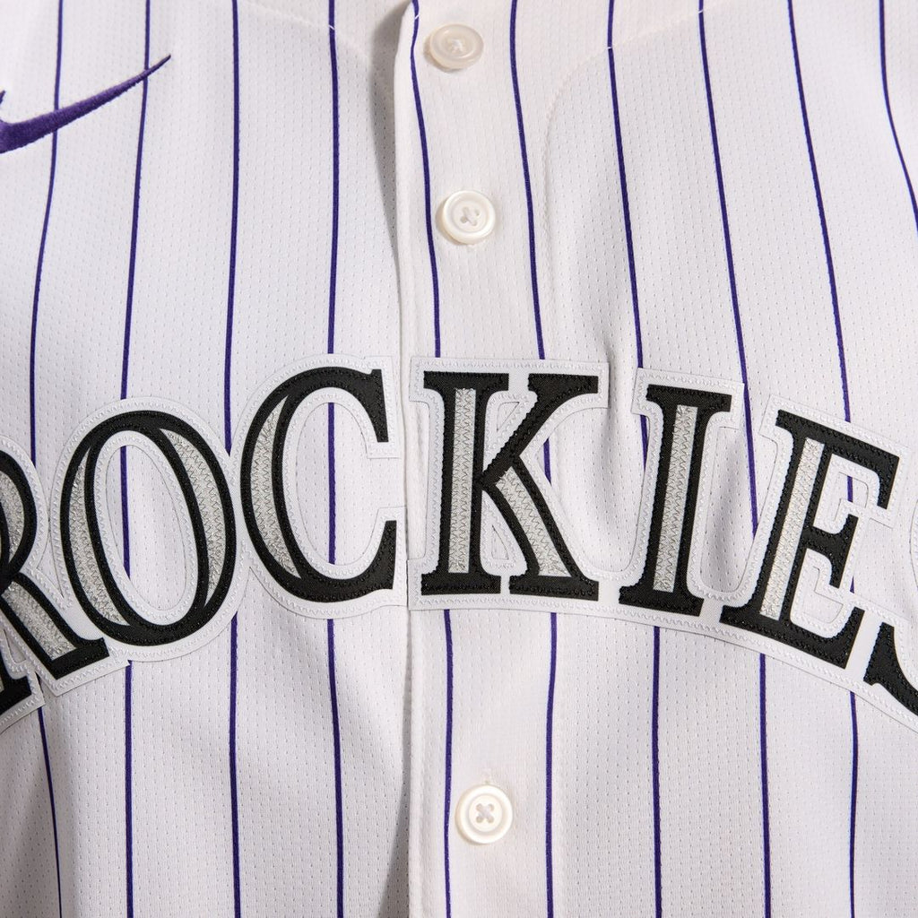 Colorado Rockies Nike Home Limited Jersey - White