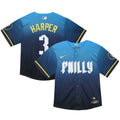 Bryce Harper Philadelphia Phillies Nike Infant 2024 City Connect Limited Player Jersey - Blue