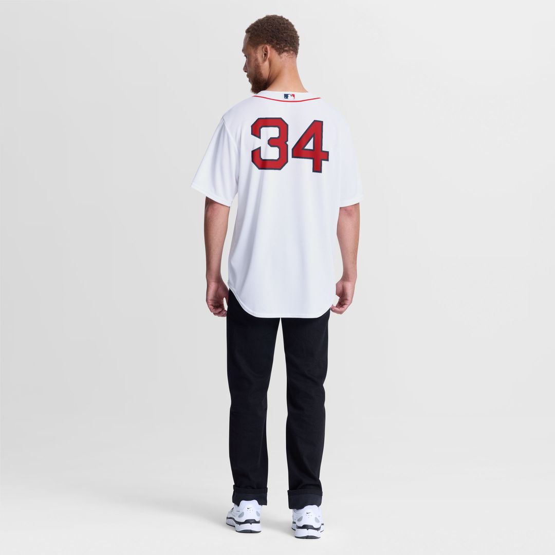 David Ortiz Boston Red Sox Nike Home Replica Jersey - White