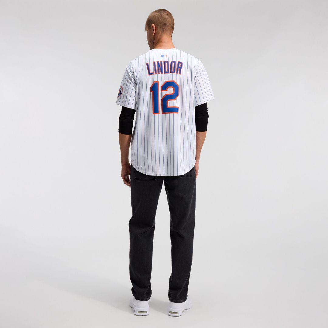 Francisco Lindor New York Mets Nike Home Limited Jersey - White