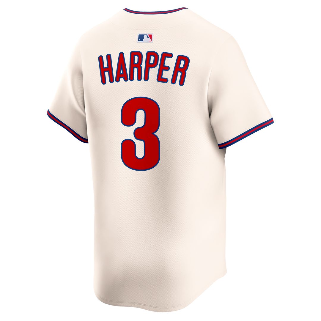 Bryce Harper Philadelphia Phillies Nike Alternate Limited Player Jersey - Light Blue