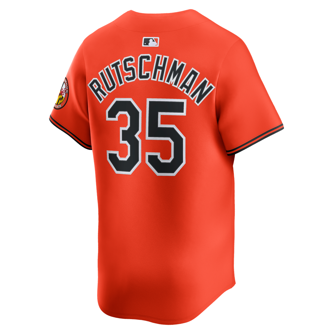 Adley Rutschman Baltimore Orioles Nike 2nd Alternate Limited Player Jersey - Orange