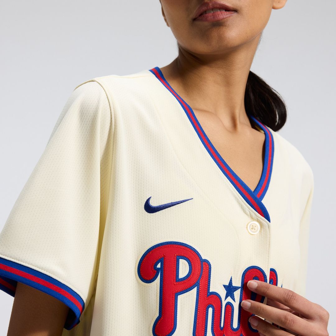 Ryan Howard Philadelphia Phillies Nike Women's Alternate 2 Limited Jersey – Cream