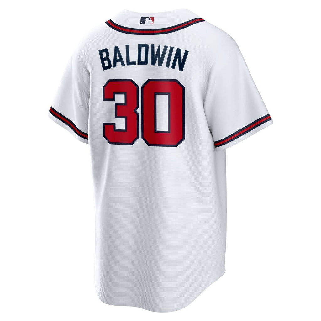 Drake Baldwin Atlanta Braves Nike Home Replica Jersey - White