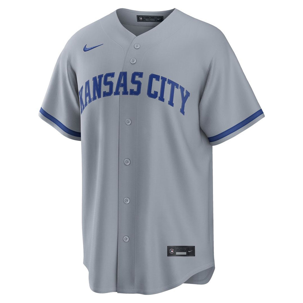 Bobby Witt Jr. Kansas City Royals Nike Road Replica Jersey - Gray