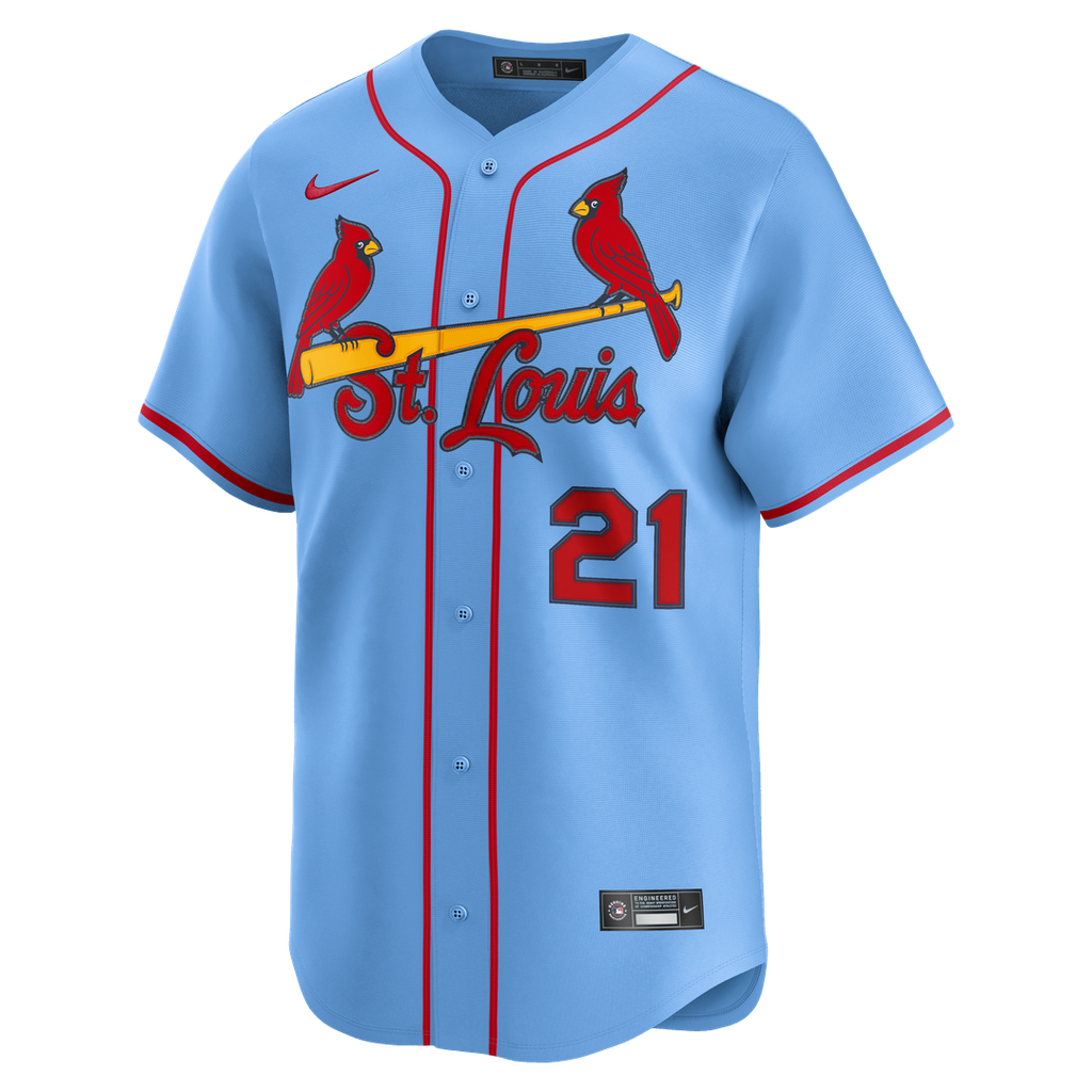 Lars Nootbaar St. Louis Cardinals Nike Home Limited Player Jersey - White