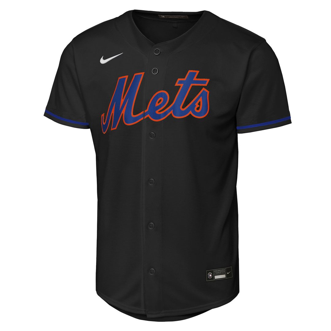 Juan Soto New York Mets Nike Youth Alternate Replica Jersey - Black