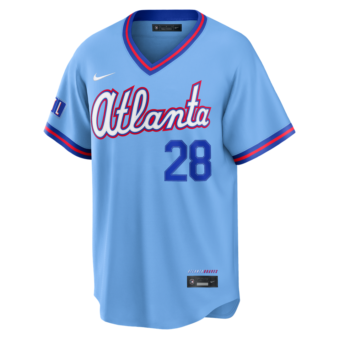 Matt Olson Atlanta Braves Nike 2026 City Connect Stadium Jersey - Powder Blue