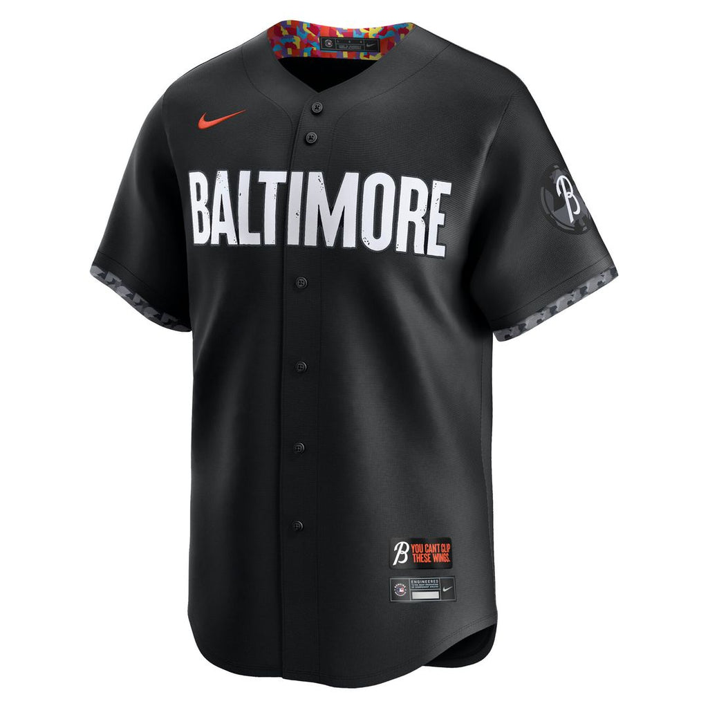 Baltimore Orioles Nike City Connect Limited Jersey - Black