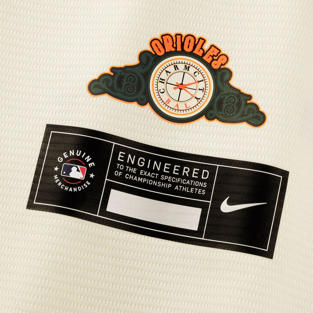 Samuel Basallo Baltimore Orioles Nike 2026 City Connect Stadium Jersey - Cream