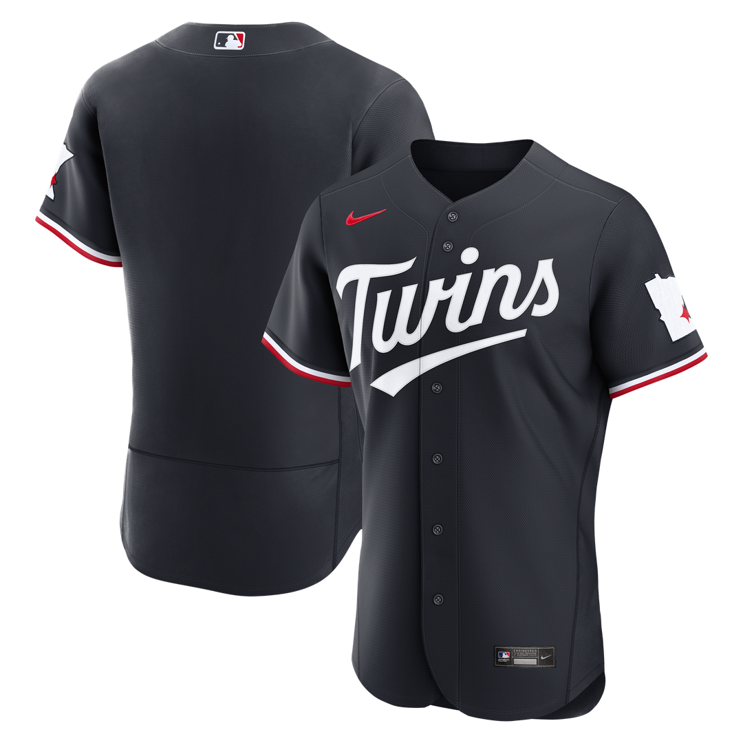 Minnesota Twins Nike Alternate Authentic Jersey - Navy
