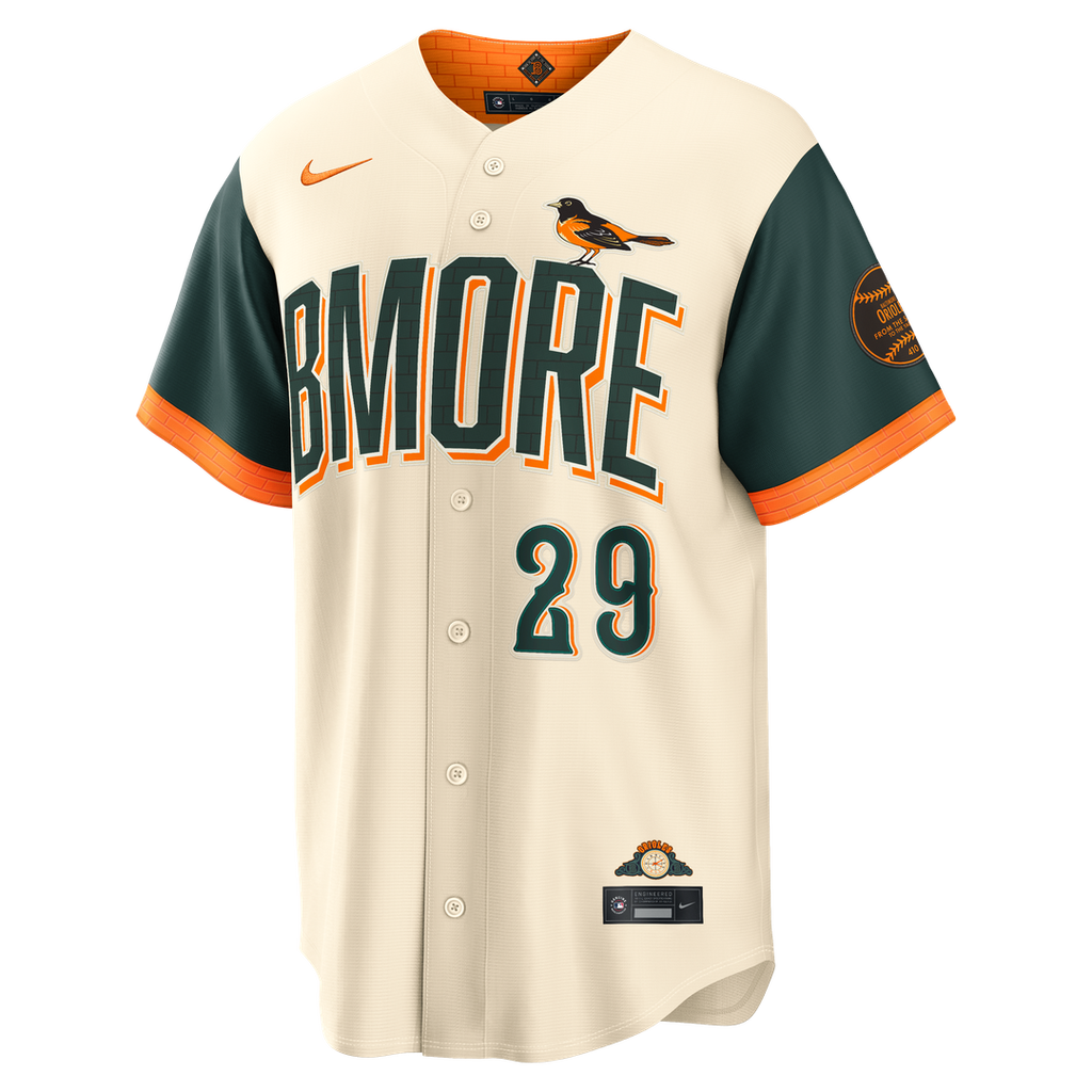 Samuel Basallo Baltimore Orioles Nike 2026 City Connect Stadium Jersey - Cream