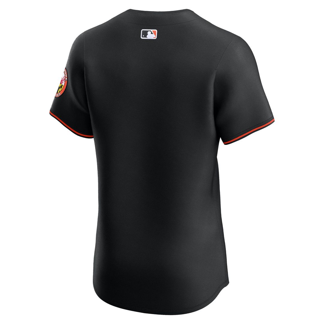 Baltimore Orioles Nike Alternate  Elite Jersey - Black
