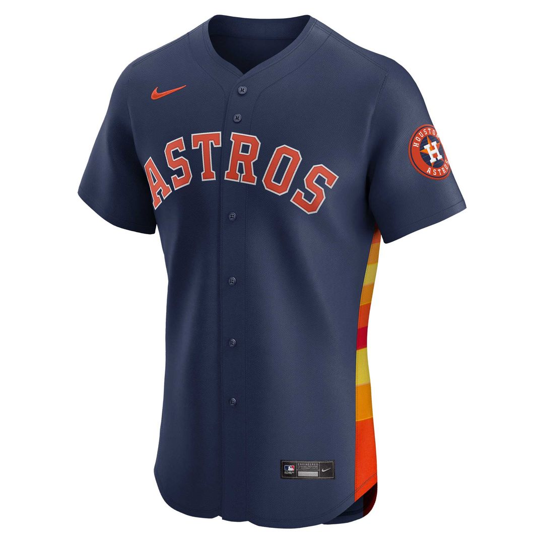 Jose Altuve Houston Astros Nike Alternate Elite Player Jersey - Navy