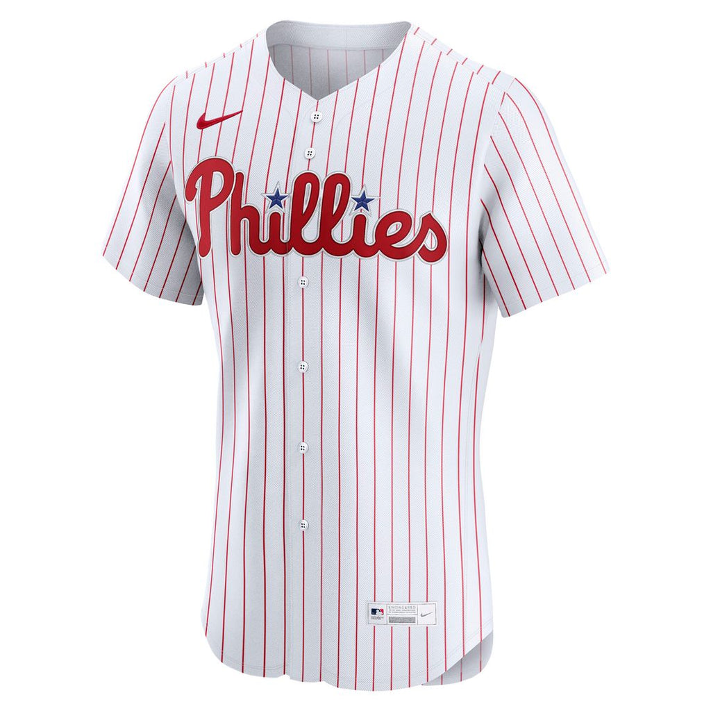Philadelphia Phillies Nike Home Elite Jersey - White