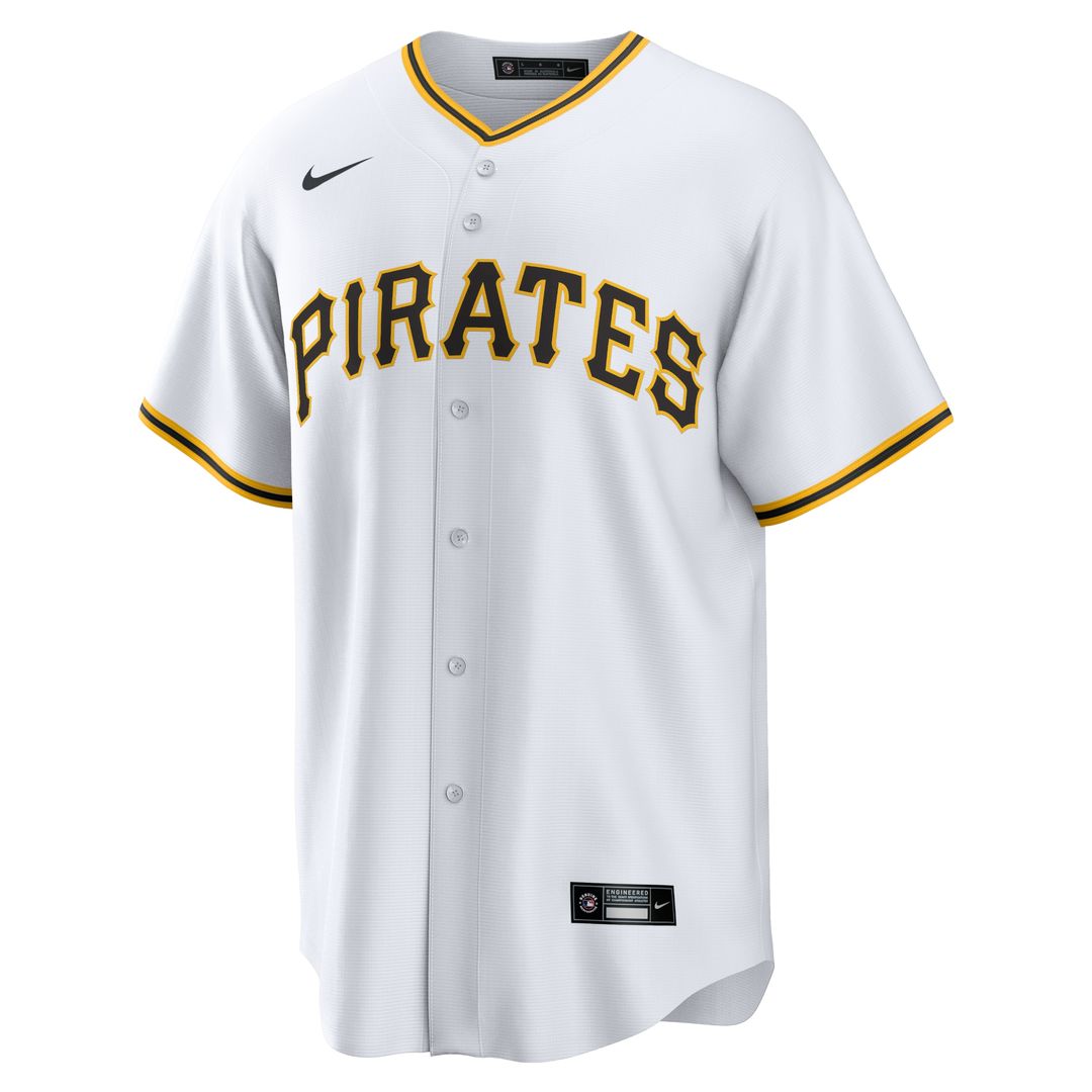 Pittsburgh Pirates Nike Home Replica Team Jersey - White